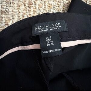 Rachel Zoe Black Straight Leg Pants